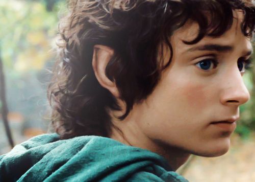 Orecchio di Frodo, interpretato da Elijah Wood